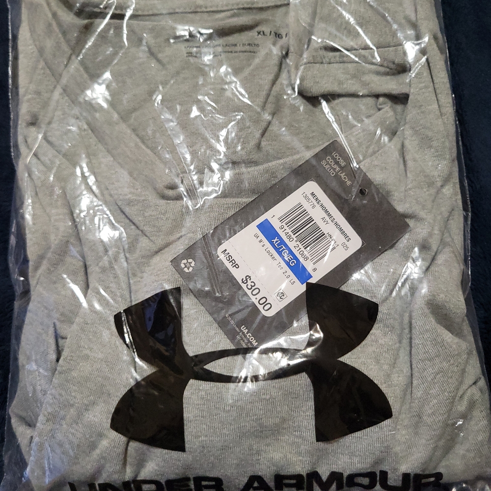 Under Armour Gray Long Sleeve Tee
